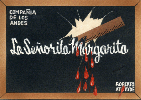 Señorita Marga - Cartel