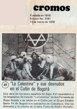 La Celestina-  Colombia, Prensa